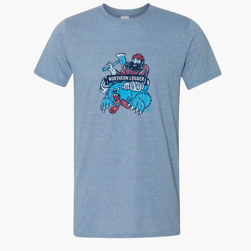 Sleeping Giant Northern Logger Tee - Blue