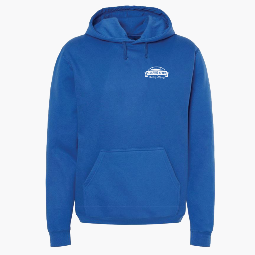 Sleeping Giant Logo Hoody - Blue